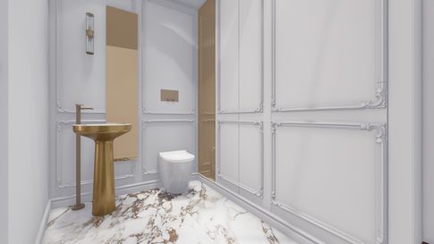 Bagno in stile classico di 10 di Salvatore Sito Interior Designer