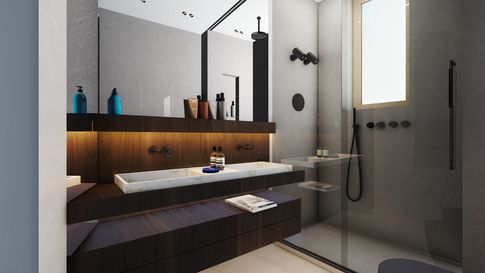 Bagno in stile classico di 10 di Salvatore Sito Interior Designer