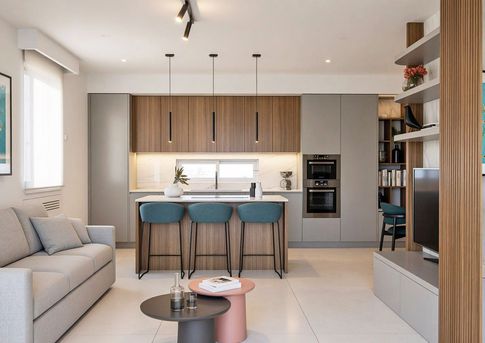 Open Space in stile contemporaneo di 34 di Arcangelo Primato