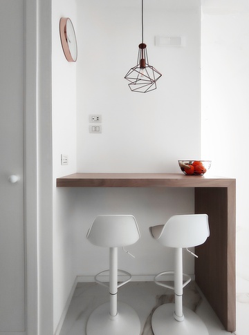 Open Space in stile glamour di 45 di Alessia Manghisi Architetto