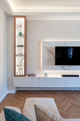 Soggiorno in stile moderno di 35 di Wephouse