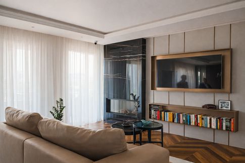 Open Space in stile contemporaneo di 40 di Salvatore Sito Interior Designer