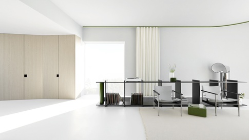 Open Space in stile minimal di 56 di GALATI CASMIRO GIORNO Open Space in stile minimal di 56 di GALATI CASMIRO GIORNO