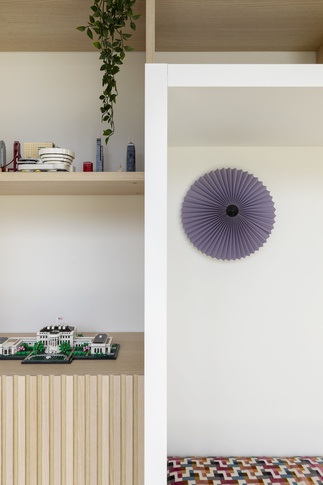 Corridoio in stile giapponese di 21 di Chantal Forzatti architetto