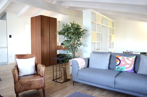 Open Space in stile contemporaneo di 40 di Fiorenzo D'Onofrio Architetto