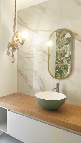 Bagno di Servizio in stile contemporaneo di 4 di Arcangelo Primato