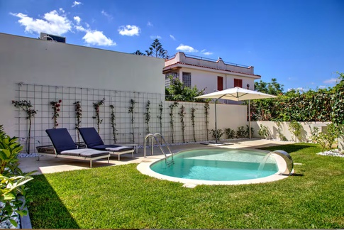 Giardino in stile mediterraneo di 120 di Alessandra Gambino Architetto - AGA