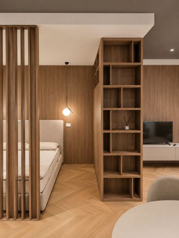Open Space in stile moderno di 30 di Desearq studio - architettura e interior design