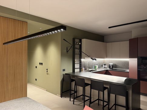Cucina in stile contemporaneo di 34 di Giuseppe Palermo architetto (Soqquadro architetti)