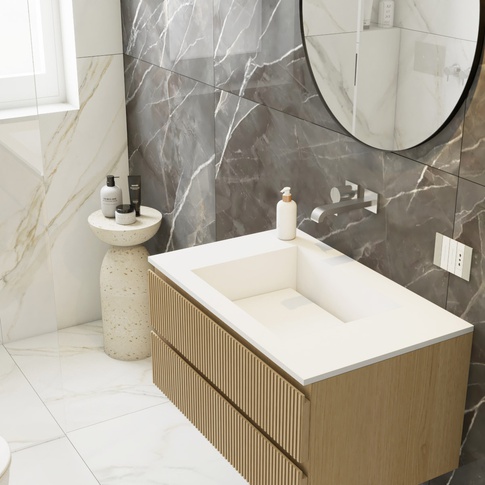Bagno in stile contemporaneo di 4 di Arcangelo Primato Bagno in stile contemporaneo di 4 di Arcangelo Primato