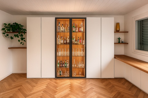 Taverna in stile contemporaneo di 45 di L'Arco Rosa