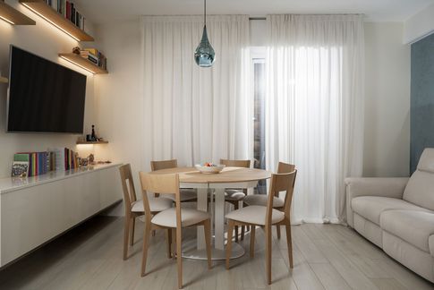 Open Space in stile contemporaneo di 19 di Patrizia Drudi Architetto