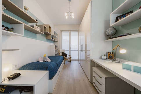 Camera da Letto in stile contemporaneo di 12 di Annalisa Carli Architetto Camera da Letto in stile contemporaneo di 12 di Annalisa Carli Architetto