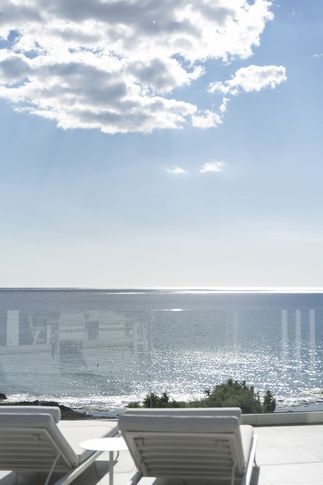 Terrazza in stile contemporaneo di 100 di 13GC_architekt