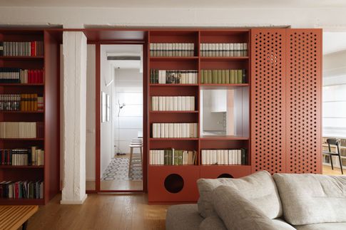 Open Space in stile contemporaneo di 120 di RM\Architecture Open Space in stile contemporaneo di 120 di RM\Architecture