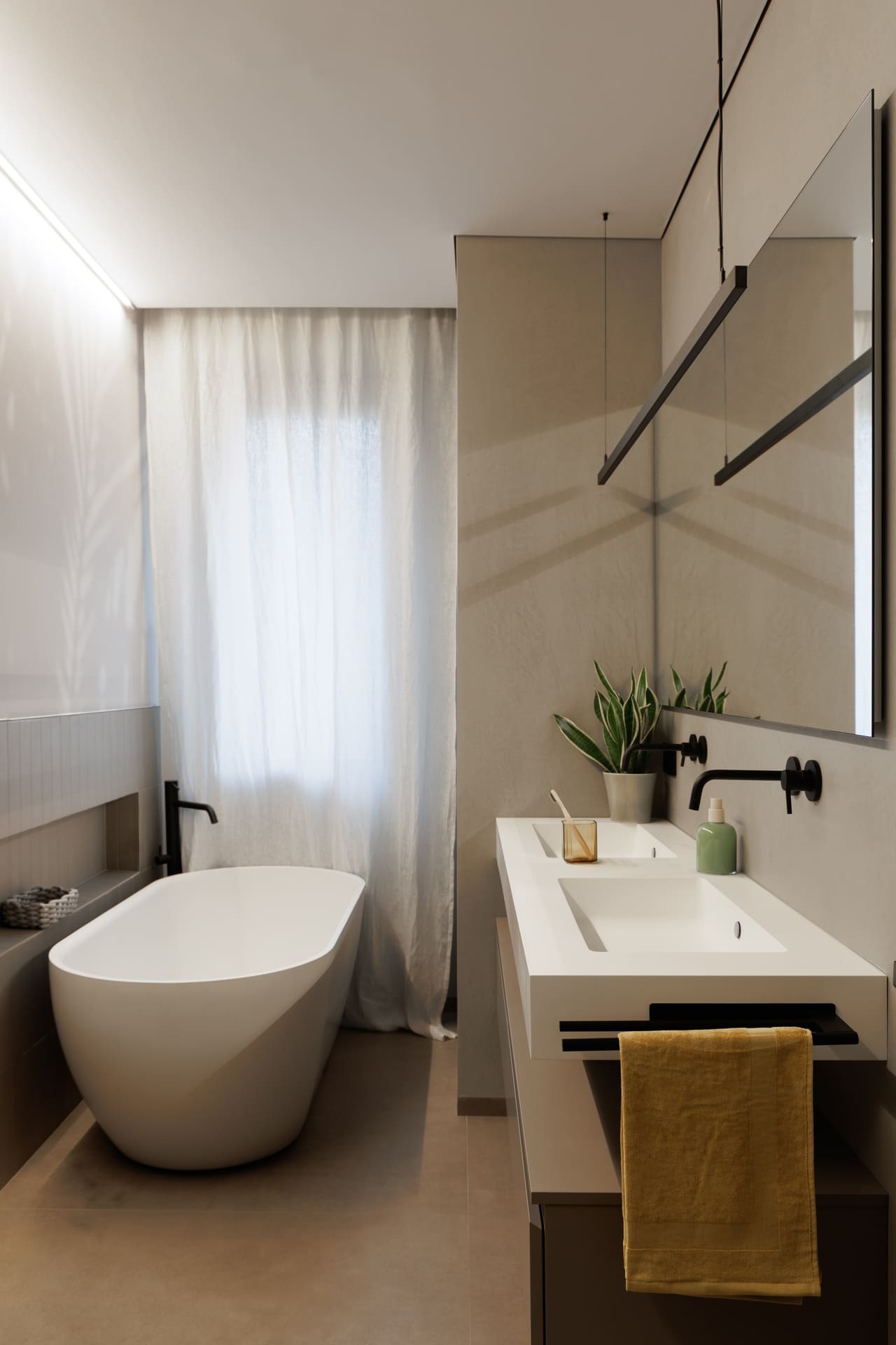 Bagno con vasca