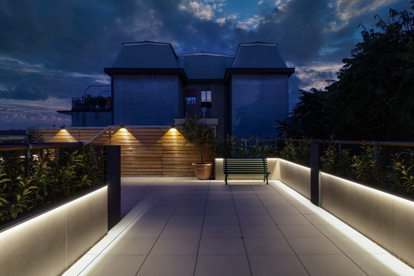 Illuminazione terrazzo