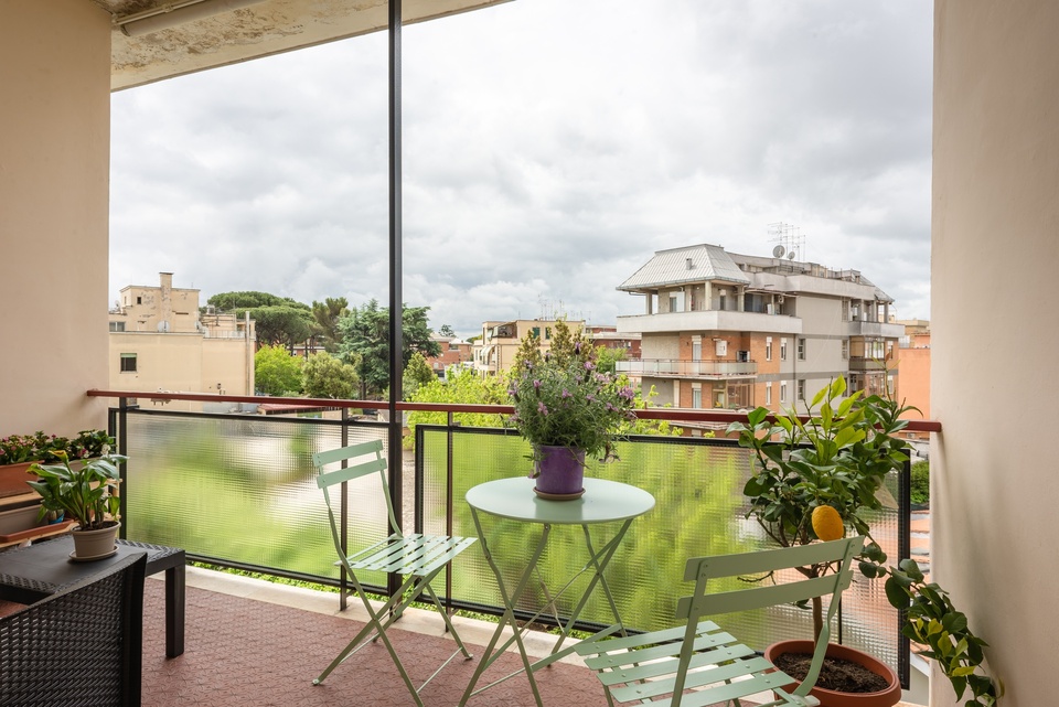 Balcone a Roma