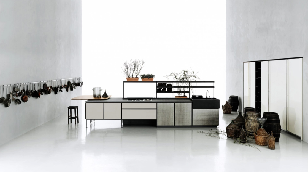 Cucina senza pensili: soluzioni per tutti i gusti (e tutte le tasche)