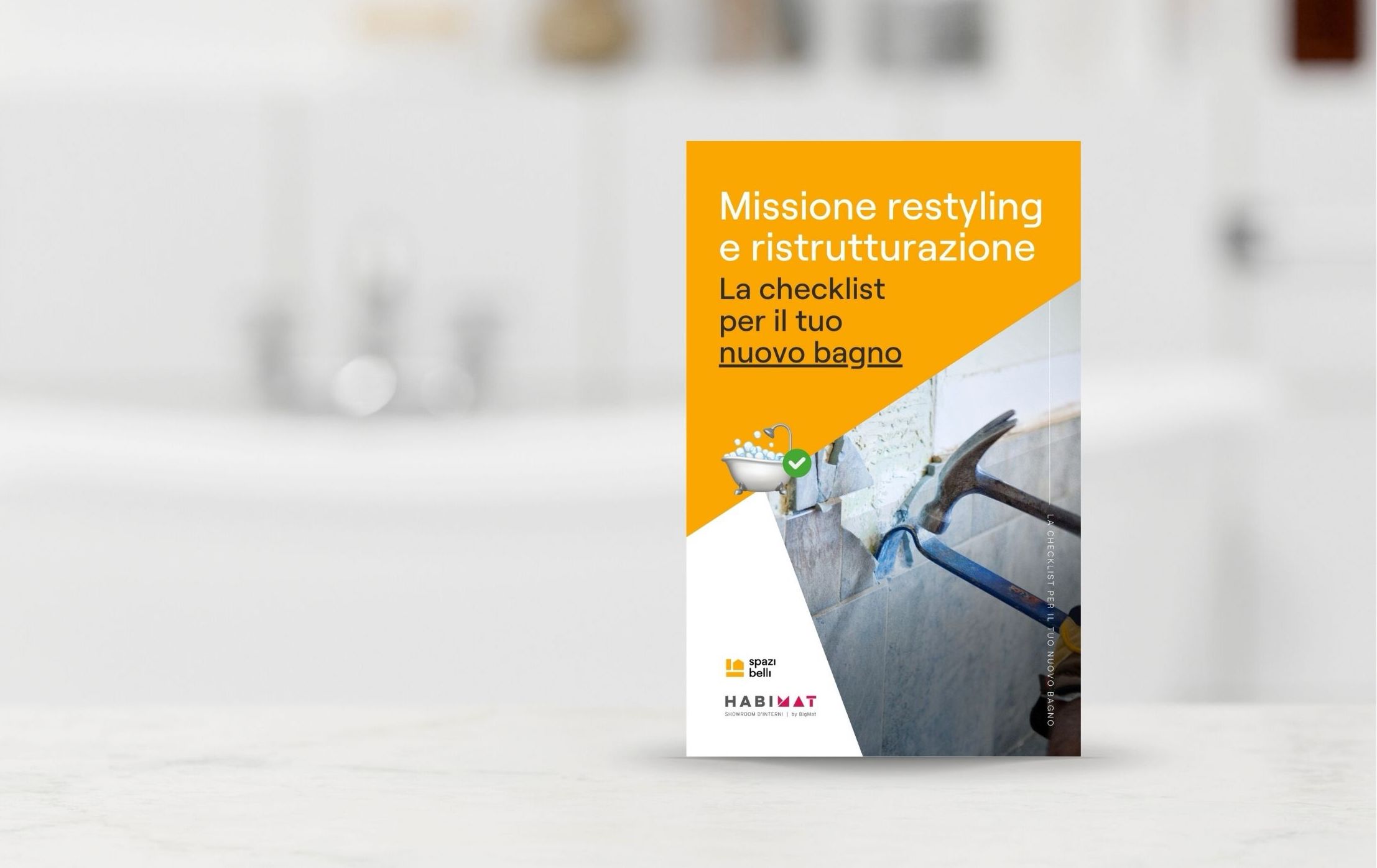 Missione restyling e ristrutturazione: la checklist per il tuo nuovo bagno