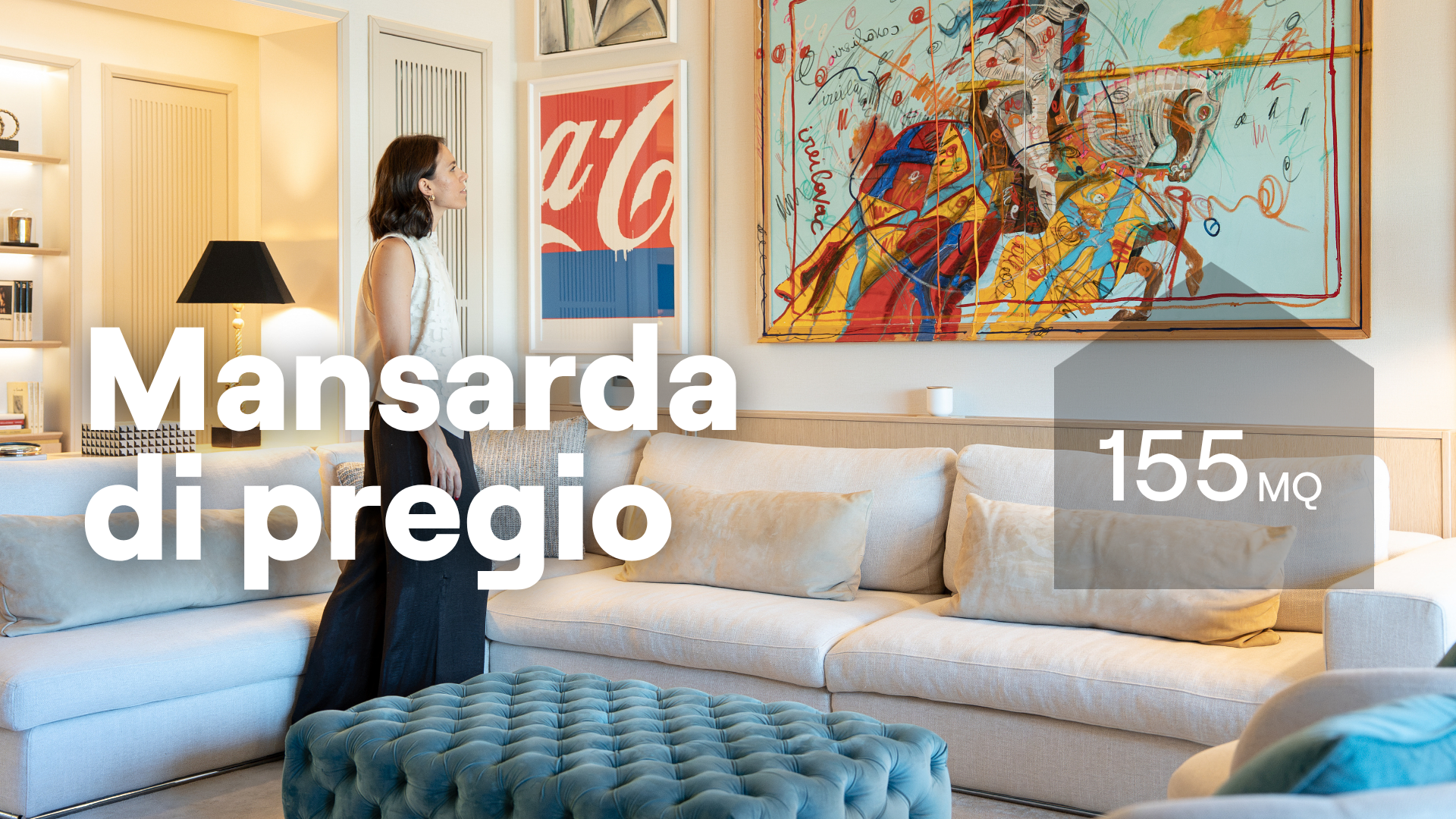 Mansarda di pregio, 155 mq a Caserta dove le falde diventano progetto