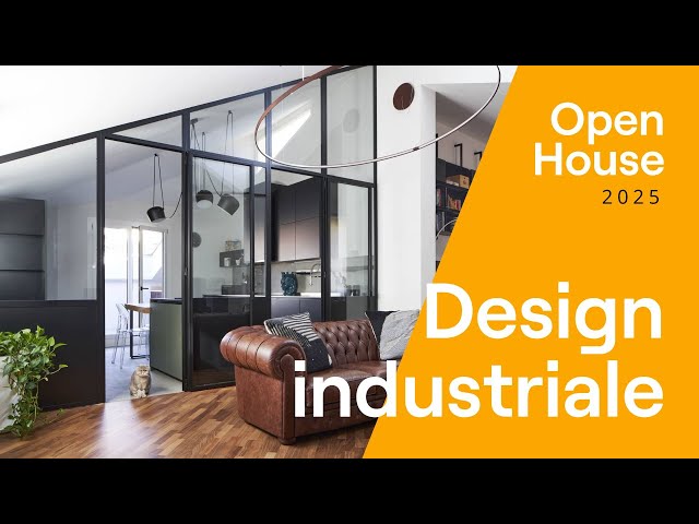 Design industriale per un appartamento all'ultimo piano