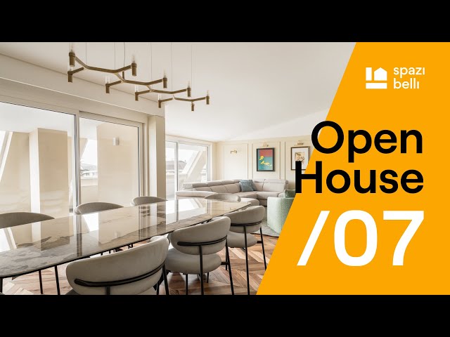 Eleganza e comfort: un attico di 150mq a Caserta che unisce stile e funzionalità - Spazi Belli Open House 2024