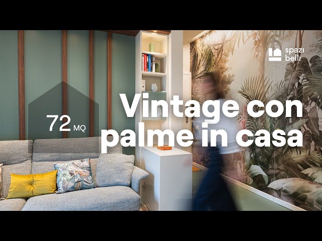Abitazione vintage con palme in casa - Spazi Belli Open House 2023
