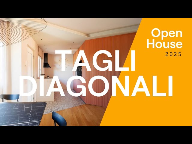 Tagli diagonali e dinamismo, un appartamento audace