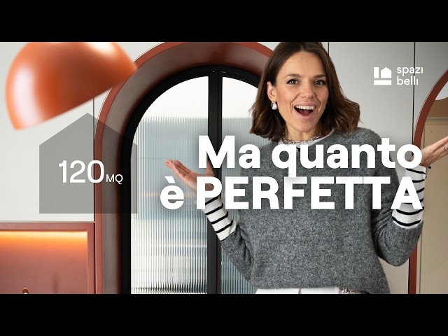 Appartamento a Napoli con archi color terracotta