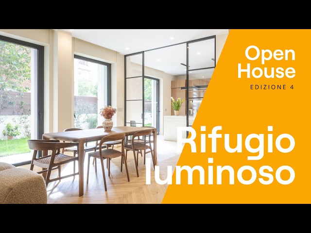 Un appartamento al piano terra si trasforma in un rifugio luminoso