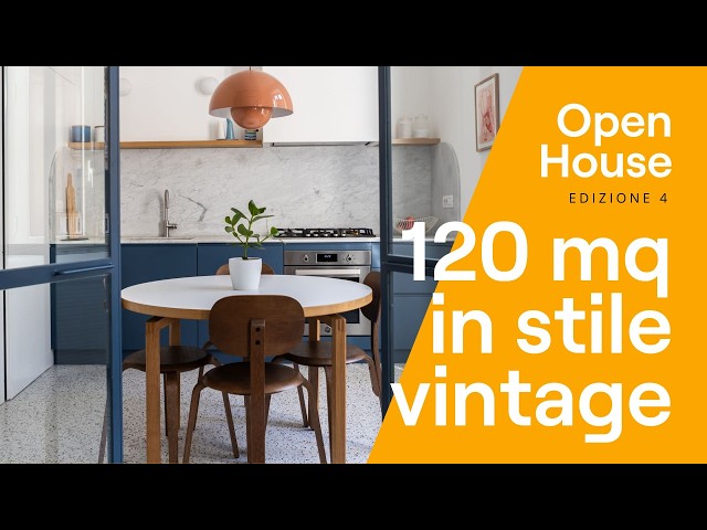 Una casa nuova con un’anima retrò, 120 mq vintage nel cuore di Roma